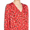 S.Oliver Black Label Kleid mit 3/4-Arm, Rot
