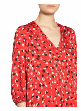 S.Oliver Black Label Kleid mit 3/4-Arm, Rot