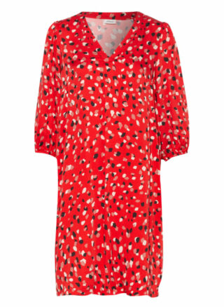 S.Oliver Black Label Kleid mit 3/4-Arm, Rot