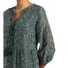 S.Oliver Black Label Kleid mit 3/4-Arm und Seide, Braun