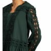S.Oliver Black Label Kleid mit Lochspitze, Grün