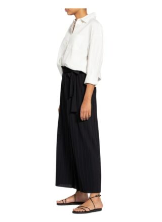 S.Oliver Black Label Marlenehose, Schwarz
