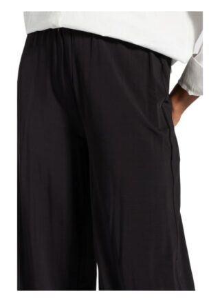 S.Oliver Black Label Marlenehose, Schwarz