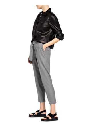 S.Oliver Black Label Paperbag-Hose, Grau