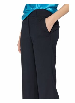 S.Oliver Black Label Piqué-Hose, Blau