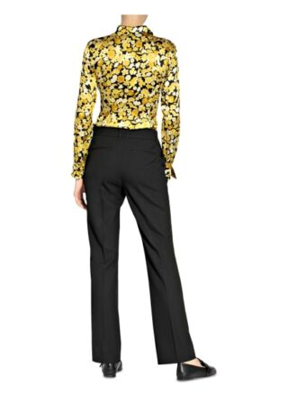 S.Oliver Black Label Piqué-Hose, Schwarz