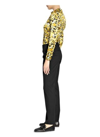 S.Oliver Black Label Piqué-Hose, Schwarz