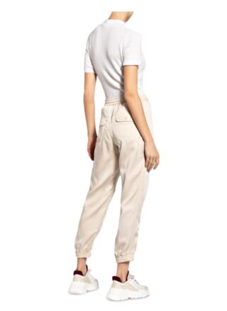 S.Oliver Red 7/8-Hose im Jogging-Stil, Beige