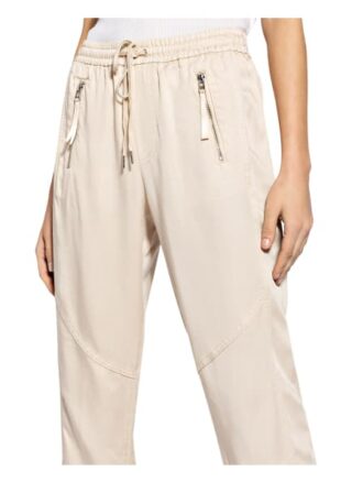 S.Oliver Red 7/8-Hose im Jogging-Stil, Beige