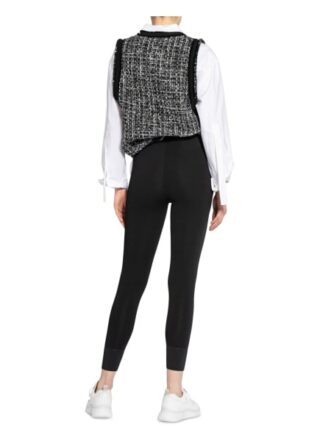 Sandro 7/8-Leggings, Schwarz