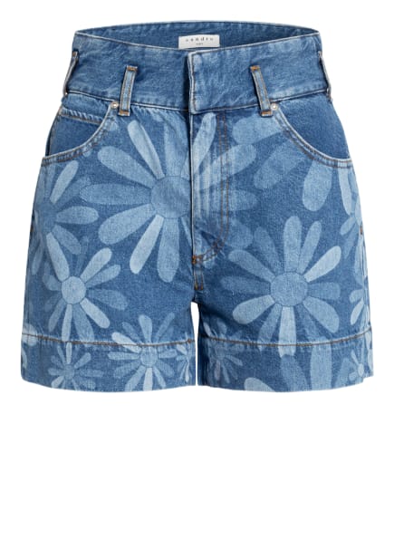 sandro Jeans-Shorts Damen, Blau