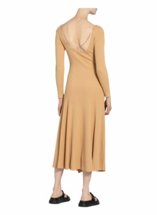 Sandro Jerseykleid, Beige