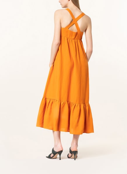 sandro A-Linien Kleid Damen, Orange
