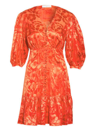 Sandro Kleid mit Seide, Rot