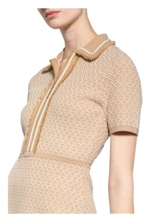 Sandro Strickkleid, Beige