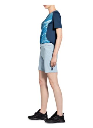 Scott Radhose Endurance mit gepolsterter Innenhose, Blau
