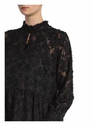 Second Female Jaquard-Kleid Audrey, Schwarz