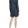 See By Chloé Jeanskleid mit Volants, Blau