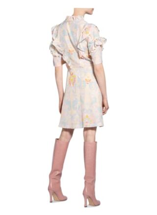 See By Chloé Kleid mit Volants, Gelb
