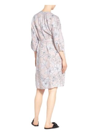 Seidensticker Hemdblusenkleid aus Leinen, Weiß