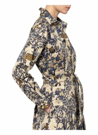 Sem Per Lei Hemdblusenkleid, Beige