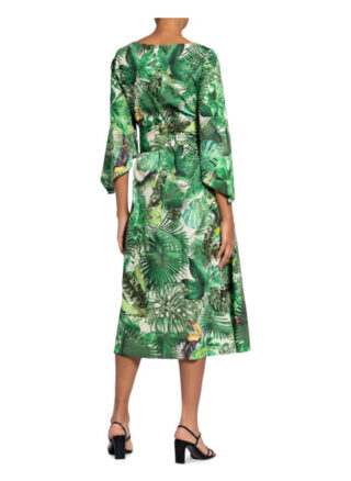 Sem Per Lei Kleid mit 3/4-Arm, Grün
