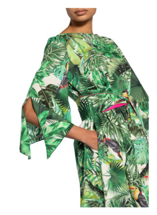 Sem Per Lei Kleid mit 3/4-Arm, Grün