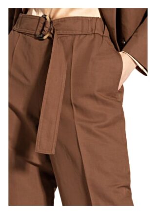 Set 7/8-Hose mit Leinen, Braun