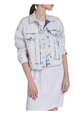 Set Jacke Sustainable Cloudy Bleach, Weiß