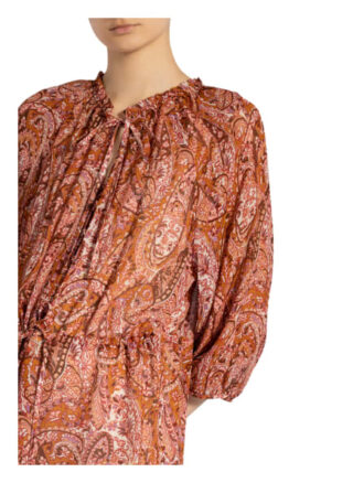 Set Kleid mit 3/4-Arm, Rot