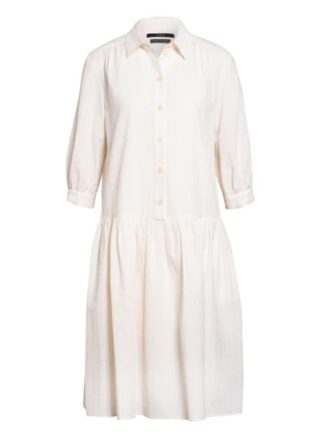 Set Kleid mit 3/4-Arm, Weiß