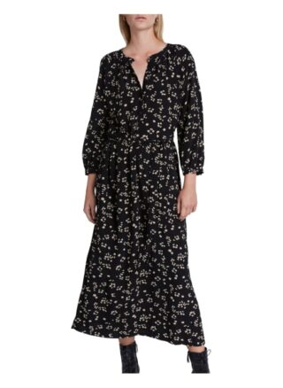 Set Kleid mit Blumenmuster, Lila