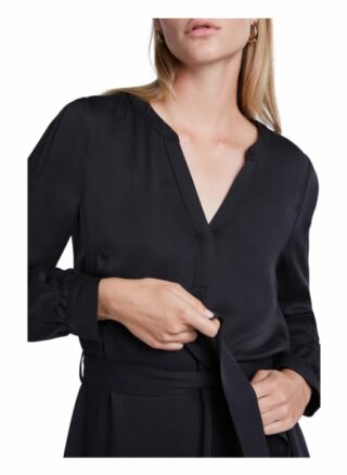 Set Kleid mit Gürtel, Schwarz