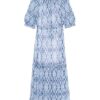 Set Kleid mit Rüschenbesatz, Weiß