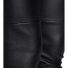 Set Leggings in Lederoptik, Schwarz