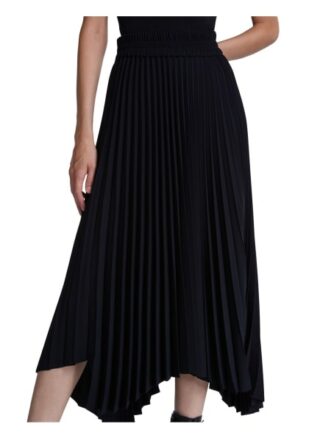 Set Rock Crepe Plissee, Schwarz