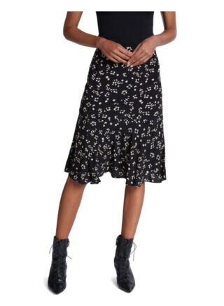 Set Rock mit Floralem Print, Lila