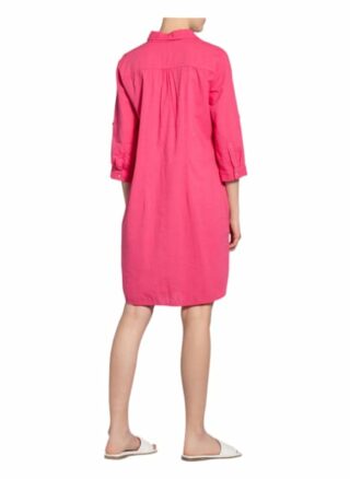Smith&Soul Leinenkleid mit 3/4-Arm, Pink