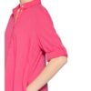 Smith&Soul Leinenkleid mit 3/4-Arm, Pink
