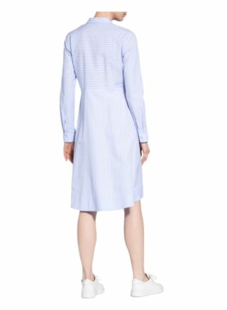 Soluzione Hemdblusenkleid, Blau