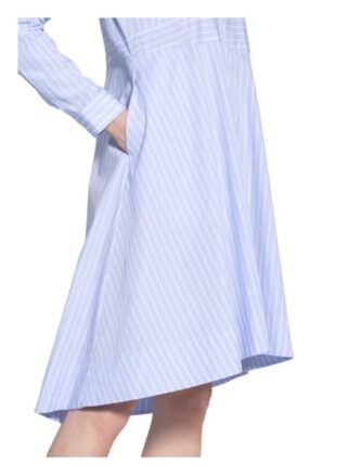 Soluzione Hemdblusenkleid, Blau