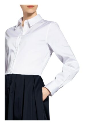 Soluzione Hemdblusenkleid, Blau