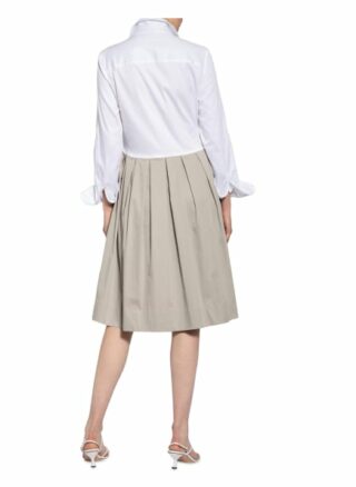 Soluzione Hemdblusenkleid, Grün