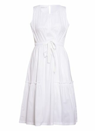 Soluzione A-Linien Kleid Damen, Weiß