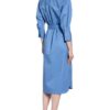 Someday Hemdblusenkleid mit 3/4-Arm, Blau