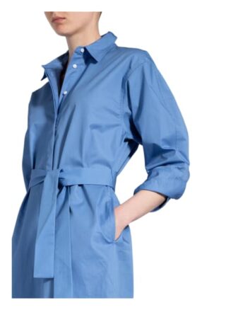 Someday Hemdblusenkleid mit 3/4-Arm, Blau
