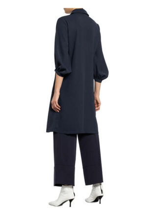 Someday Kleid Qedrik mit 3/4-Arm, Blau