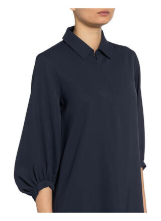 Someday Kleid Qedrik mit 3/4-Arm, Blau