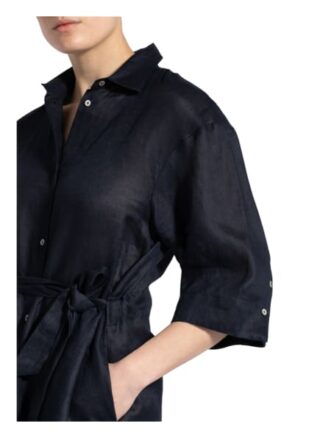 Sophie Zit Hemdblusenkleid Damen, Blau