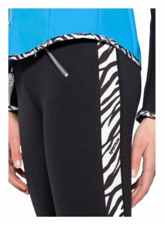 Sportalm 7/8-Golfhose mit Galonstreifen, Schwarz